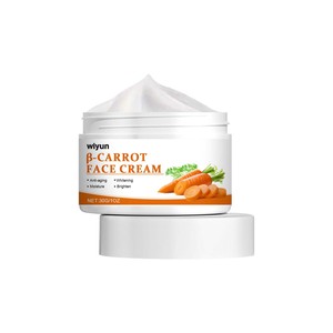 Creme Facial Hidratante e Iluminador WIYUN com Cúrcuma, Chá Verde, Caroteno e Vitamina C para Mulheres, Todos os Tipos de Pele, Uso Diurno - Product Image 5