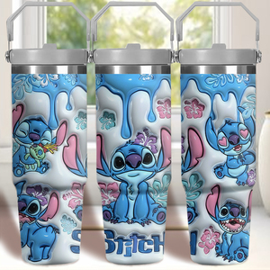 แก้วน้ำสแตนเลสลายอนิเมะขนาด 30 ออนซ์ พิมพ์ลาย UV กันลื่น จัดส่งใน 2 วันในสหรัฐอเมริกา สำหรับเครื่องดื่มส่งเสริมการขาย - Product Image 1