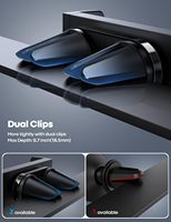 MSUPER Support universel pour téléphone portable avec support Mains libres Compatible avec les téléphones portables