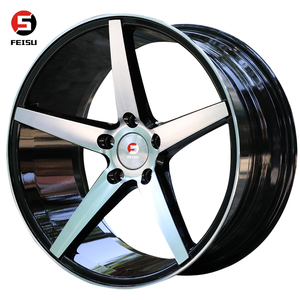 Rines <span class=keywords><strong>de</strong></span> Aleación <span class=keywords><strong>de</strong></span> Aluminio Feisu <span class=keywords><strong>de</strong></span> 18 Pulgadas <span class=keywords><strong>de</strong></span> Alta Calidad para Automóviles, 5 Orificios PCD5x114.3, Estilo Modificado y Moderno - Product Image 1