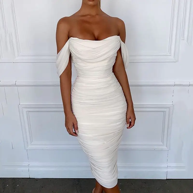 Club Long Dress For Women Wedding Party New 2023 Party Frocks For Women Dress Elegant Off Shoulder Sexy Dress Women Club Party