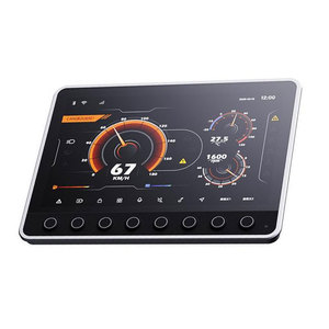 หน้าจอระบบอัตโนมัติสำหรับงานอุตสาหกรรม9นิ้วรหัส HMI จอ LCD ควบคุมการแสดงผล1024x600 DL-DIS90-C PLC ทางอุตสาหกรรม - Product Image 2