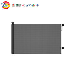 Puerta de Seguridad Retráctil para Bebés Prodigy SG027, Juego de Puertas Extra Anchas de 55 Pulgadas de Largo, Plegables para la Seguridad de los Bebés en las Escaleras - Product Image 2