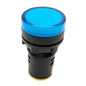 Luce Indicatrice Multicolore Opzionale AD16-22D, Luce di Segnalazione 24V, Impermeabile, in Plastica, 22mm - Product Image 1