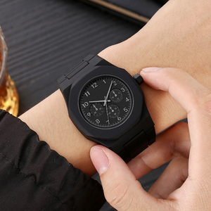 Reloj Deportivo Digital de Moda para Hombre, Material ABS Negro, Clásico, Simple, Resistente al Agua, Reloj de Cuarzo, Venta al por Mayor - Product Image 6