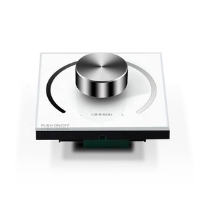 Núm mờ màu duy nhất <span class=keywords><strong>12V</strong></span> 24V cảm ứng Bảng điều chỉnh điều khiển treo tường LED <span class=keywords><strong>dimmer</strong></span> điều khiển cho LED Strip ánh sáng - Product Image 2