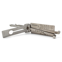 Kit de crochetage professionnel LISHI 2-en-1 TOY43AT 3-en-1 pour ouverture de serrures automobiles