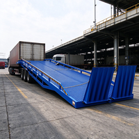 Promotion : Plateforme de levage mobile hydraulique pliable de type split pour manutention en entrepôt, rampe de chargement de quai et rampe de chargement de camions