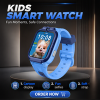 Montre connectée pour enfants avec GPS, grand écran IPS de 1,83 pouce, 4G, étanche, répondre aux appels, appel vidéo, SOS, caméra, contrôle par application, montre connectée pour étudiants
