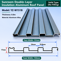 Paneles de Techo y Pared de Aleación de Aluminio Aislados Personalizados para Casas Prefabricadas, Almacenes, Talleres, Cámaras Frigoríficas y Uso en Exteriores