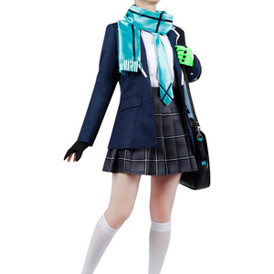บลูอาร์ไคฟ์ แซนด์วูล์ฟ ไบซี&เฉิงจื่อ<span class=keywords><strong>คอส</strong></span>ชุดคอสตูมการ์ตูนสำหรับผู้หญิงชุดเต็มผู้ใหญ่โพลีเอสเตอร์ - Product Image 2