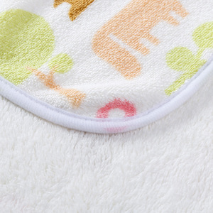 Toalla de baño para bebé Jiemeirui, 75x150 cm, toalla estampada de lana coral para niños, toallitas - Product Image 3