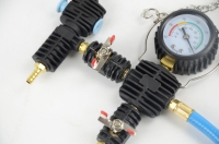 Kit de Prueba de Presión para Radiador de Refrigeración de 28 Piezas con Sistema de Purga y Recarga al Vacío
