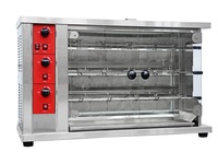 Four à rôtir au gaz pour poulet commercial, équipement de cuisine, 3 broches, 4 broches pour restaurant