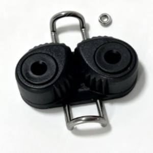 Serre-câble en nylon noir à double tête <span class=keywords><strong>pour</strong></span> kayak, voilier, yacht, accessoires de bateau - Product Image 6