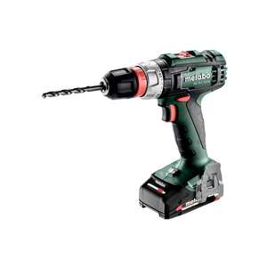 METABO - 602320500 BS 18 L Quick - 18V Taladro/destornillador inalámbrico (con 2 baterías de 2,0 Ah y cargador) - Product Image 1