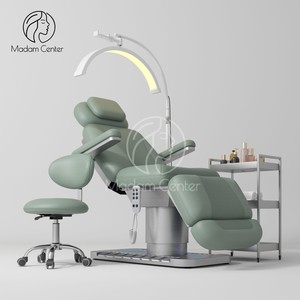 Table de soin électrique Madamcenter pour esthéticienne, <span class=keywords><strong>lit</strong></span> de beauté inclinable, table de cosmétologie, <span class=keywords><strong>lit</strong></span> de soin médical électrique pour spa - Product Image 6
