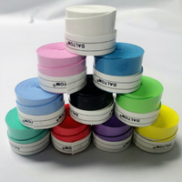 Ruban adhésif pour raquette de badminton et de tennis Dalton, absorbant la transpiration, en polyuréthane, doux, confortable et respectueux de la peau