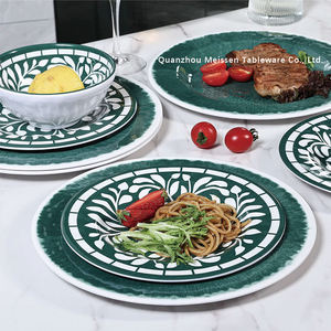 <span class=keywords><strong>Vajilla</strong></span> de <span class=keywords><strong>melamina</strong></span> 2022, juego de 12 platos para acampar, ligero, superventas en <span class=keywords><strong>Amazon</strong></span> - Product Image 5