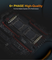 La toute nouvelle carte mère double South China X99-T8D LGA 2011-3 XEON X99 prend en charge les processeurs de la série E5
