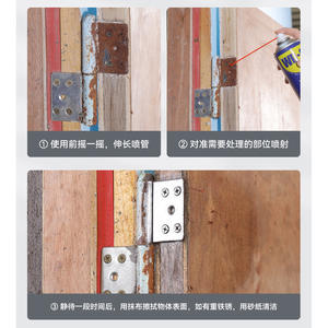 Lubrifiant multi-usage anti-rouille Yiju 450ml, nettoyant protecteur pour métaux, outils et machines - Product Image 3