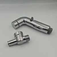 Service de moulage par injection PVC sur mesure OEM ODM, pièces de robinet chromées et électrolytiques, tolérance 0,01-0,05 mm, MOQ 1 pièce