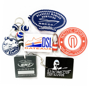 Portachiavi in Lega di Zinco Ovale con Stampa Digitale, Logo Personalizzato, Regalo Promozionale Pubblicitario a Prezzo Conveniente dalla Fabbrica Jinwei - Product Image 3