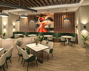 บูธคุณภาพสูงพร้อมไฟ LED สำหรับการออกแบบตกแต่งภายในเฟอร์นิเจอร์ร้านอาหารหรูหราทันสมัยตามสั่ง - Product Image 3