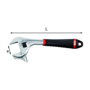 USAG - U02940023 Reversible adjustable <b>wrenches</b> with handle - EAN 8001150026522 <b>WRENCHES</b> ADJUSTABLE <b>WRENCHES</b> - Product Image 3
