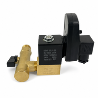 Válvula Solenoide Neumática de Latón para Sistema de Tratamiento de Aguas Residuales Médicas, Aguas Residuales Marinas y Aguas Grises 2/2