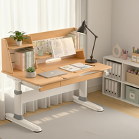 Bureau Moderne pour Enfants en Bois Massif Certifié, Hauteur Réglable, Ergonomique, Écologique, Cadre Durable pour Bureau à Domicile et Chambre à Coucher (Vente en Gros)