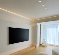 Profilé LED d'angle pour faux-plafond SDW-XF1, type Z