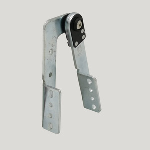 Furniture Hinge Steel Surface Mount 180-270 Degree Silent Adjustable Multi Position Hardware Accessory - Product Image 3