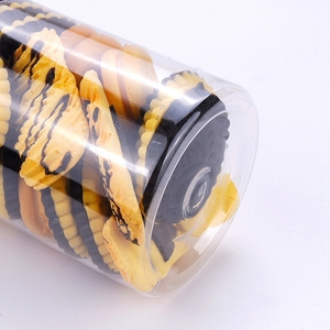 Sản xuất rõ ràng Vòng Pet hộp nhựa truyền thống Jar nhựa cho thực phẩm và cà phê sử dụng - Product Image 6