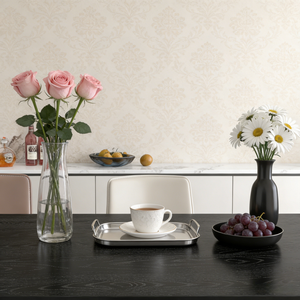 Custom Modern Brown Geometric <strong>Textured</strong> Self-Adhesive Vinyl Film Waterproof Fireproof Contact <strong>Paper</strong> Kitchen Cabinet Countertop - Product Image 4