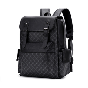 Personalized Pu Leather <strong>Backpack</strong> <strong>Brown</strong> <strong>Backpack</strong> Rucksack Men Pu Leather <strong>Backpack</strong> Supplier - Product Image 4