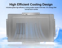 21.5 "boîtier en métal à cadre ouvert ordinateur écran tactile Lcd moniteurs personnalisés affichage 21.5 pouces