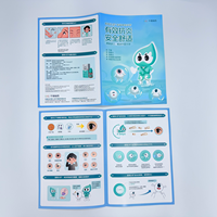 Logo personnalisé Brochure Dépliant Brochure Brochure Livret Manuel d'instructions Impression sur papier couché de qualité supérieure Flyer pliant