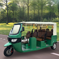 Nouveau Tuk-Tuk Électrique à Essence, Tricycle Motorisé à Trois Roues pour Passagers