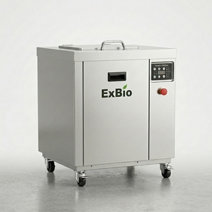 Triturador de Residuos Alimenticios con Capacidad de 100 kg/día, Acero Inoxidable 304, Motor de Inducción, Dispositivo de Medición de Peso en Tiempo Real - Product Image 1