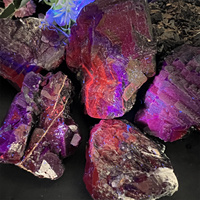 Diffuseur brut en cristal naturel Pierre aromatique Fluorite réactive aux UV du Pakistan pour la décoration intérieure