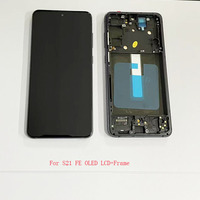 Lcd ponsel untuk Samsung S22 Plus S21 S21 FE S22 S22 Ultra S20 S20FE S23 S23 Ultra S24 S24 Ultra layar Lcd