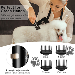 Hatteker — tondeuse électrique pour chien, <span class=keywords><strong>ciseaux</strong></span> <span class=keywords><strong>de</strong></span> <span class=keywords><strong>toilettage</strong></span> pour animaux <span class=keywords><strong>de</strong></span> compagnie, tonte du poil - Product Image 4
