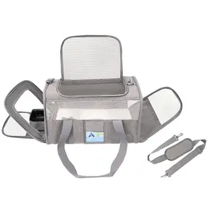 Manufacturer Wholesale Portable Outdoor Breathable Dog Carrier Bag Travel