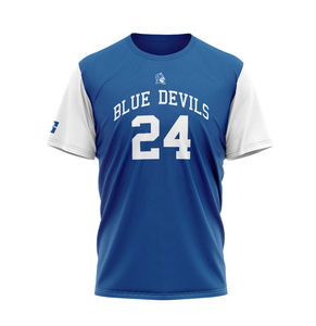 قمصان تدريب كرة السلة مخصصة مع أرقام اللاعبين - ملابس فريق مخصصة بأكمام بألوان متباينة - Product Image 2