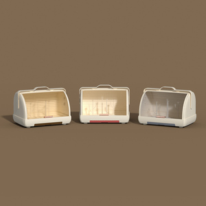 Hộp đựng đồ ăn dặm đa năng cho bé, hộp đựng bình sữa bằng nhựa, giá phơi bình sữa có nắp và tay cầm - Product Image 5