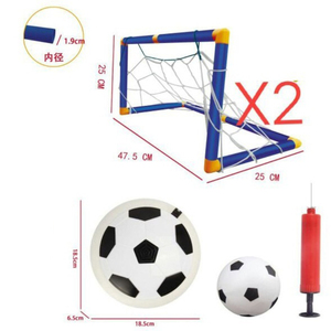 Pallone da Calcio Elettrico Mini per Interni con Luci LED Lampeggianti e Musica, Giocattolo a Propulsione d'Aria - Product Image 2