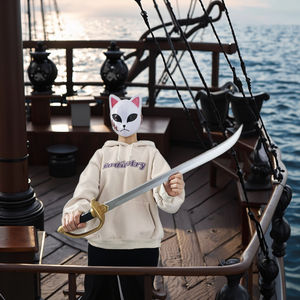 Pedang Busa Bajak Laut Model Cosplay Realistis, Replika Senjata Rapier Kapten Jack Sparrow, Grosir Pabrik - Product Image 2