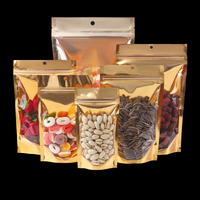 Sachet d'emballage alimentaire personnalisable en aluminium Yin et Yang avec fermeture éclair, idéal pour les grains de café et les snacks