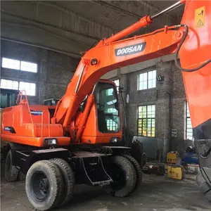 Buona condizione ha usato l'escavatore idraulico della ruota di Doosan DH150w-7/escavatore della ruota di Doosan 140 con il buon contion